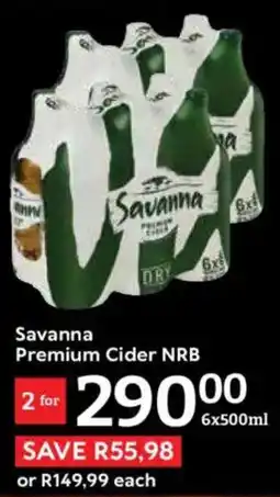 Oxford Freshmarket Savanna Premium Cider NRB offer