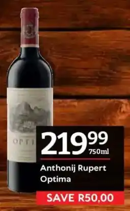 Oxford Freshmarket Anthonij Rupert Optima offer
