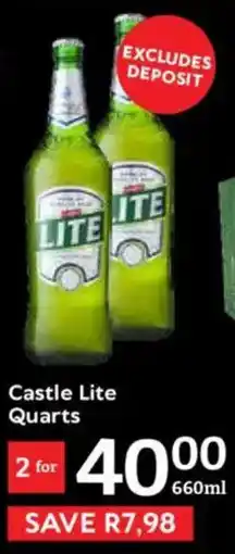 Oxford Freshmarket Castle Lite Quarts offer