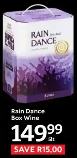 Oxford Freshmarket Rain Dance Box Wine offer