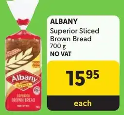 Makro Albany Superior Sliced Brown Bread offer