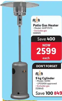 Makro Alva Patio Gas Heater offer