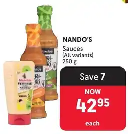 Makro Nando's Sauces offer