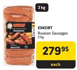 Makro Eskort Russian Sausages offer