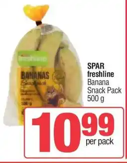 Spar SPAR freshline Banana Snack Pack offer