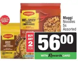 Spar Maggi Noodles 5s Assorted offer