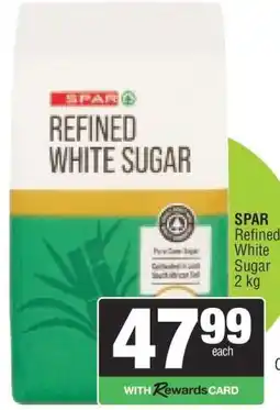 Spar SPAR Refined White Sugar offer