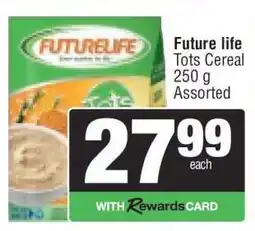 Spar Future life Tots Cereal offer