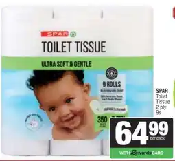 Spar Spar Toilet Tissue offer