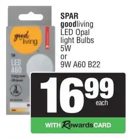 Spar SPAR goodliving LED Opal light Bulbs offer