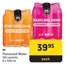 Makro m Flavoured Water offer