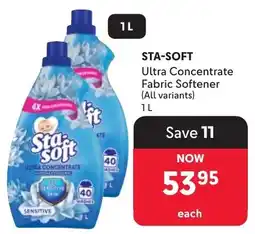 Makro Sta-soft Ultra Concentrate Fabric Softener offer
