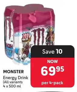 Makro Monster Energy Drink offer