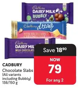 Makro Cadbury Chocolate Slabs offer