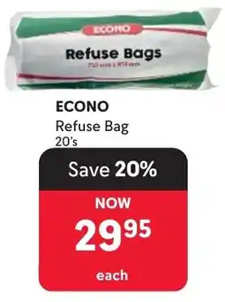 Makro Econo Refuse Bags offer