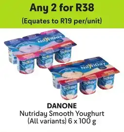 Makro Danone Nutriday Smooth Youghurt offer
