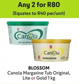 Makro Blossom Canola Margarine Tub Original, Lite or Gold offer