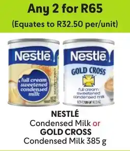 Makro Nestlé Condensed Milk or Gold Cross Condensed Milk offer