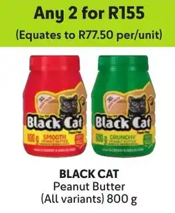 Makro Black Cat Peanut Butter offer