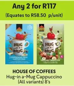 Makro House of Coffees Hug-in a-Mug Cappuccino offer