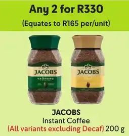 Makro Jacobs Instant Coffee offer