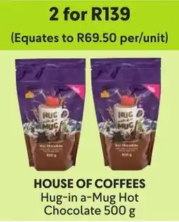 Makro House of Coffees Hug-in a-Mug Hot Chocolate offer