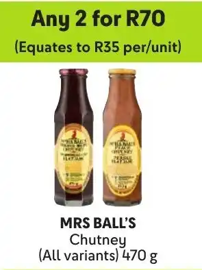Makro Mrs Ball's Chutney offer