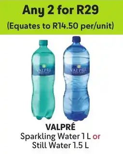 Makro Valpre Sparkling Water or Still Water offer