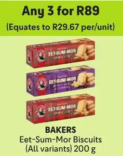 Makro Bakers Eet-Sum-Mor Biscuits offer