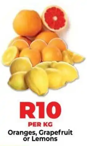 Oranges, Grapefruit or Lemons
