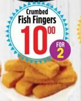 Crumbed Fish Fingers