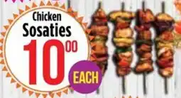 Food Lover's Market Chicken Sosaties offer
