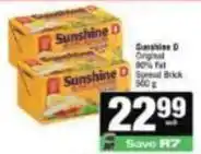 Spar Original 80% fat spread brick offer