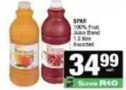 Spar Spar - 100% fruit juice blend offer