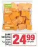 Spar Spar - diced pumpkin offer
