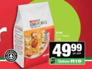 Spar Spar - corn flakes offer