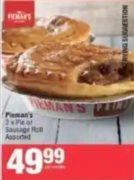 Spar Pie or sausage roll offer