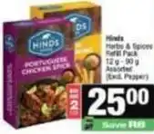 Spar Herbs & spices refill pack offer