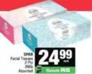 Spar Spar - facial tissues offer