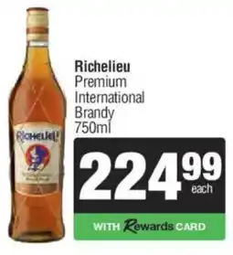 Spar Tops Richelieu Premium International Brandy offer