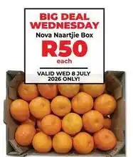 Food Lover's Market Nova naartjie box offer