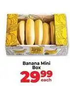 Food Lover's Market Mini - banana box offer