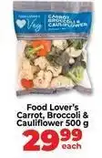 Food Lover's Market Lovers+ - carrot, broccoli & cauliflower offer