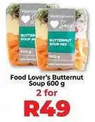 Food Lover's Market Lovers+ - butternut soup mix offer