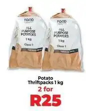 Food Lover's Market Potato thriftpacks offer