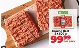 Food Lover's Market Ground beef offer