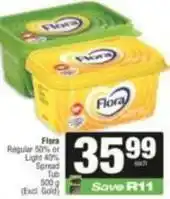 SuperSpar Flora - spread tub offer
