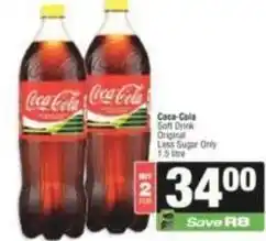 SuperSpar Coca cola - soft drink offer