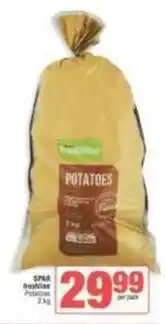 SuperSpar Spar - potatoes offer