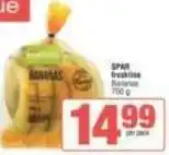 SuperSpar Spar - bananas offer